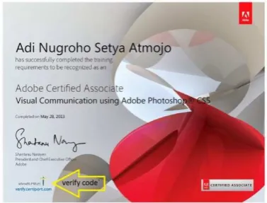 Gambar 3. Contoh Sertifikat ACA [14]