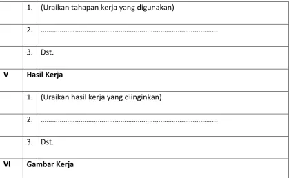 Gambar Kerja 
