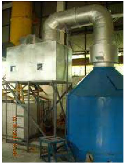 Gambar 1. Prototipe tungku pembakar limbah  radioaktif HK-2010. 