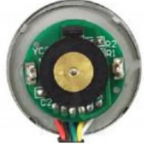 Gambar 2. Magnetic Rotary Encoder Sebagai Sensor Untuk  Menghitung Kecepatan Sudut Motor DC 