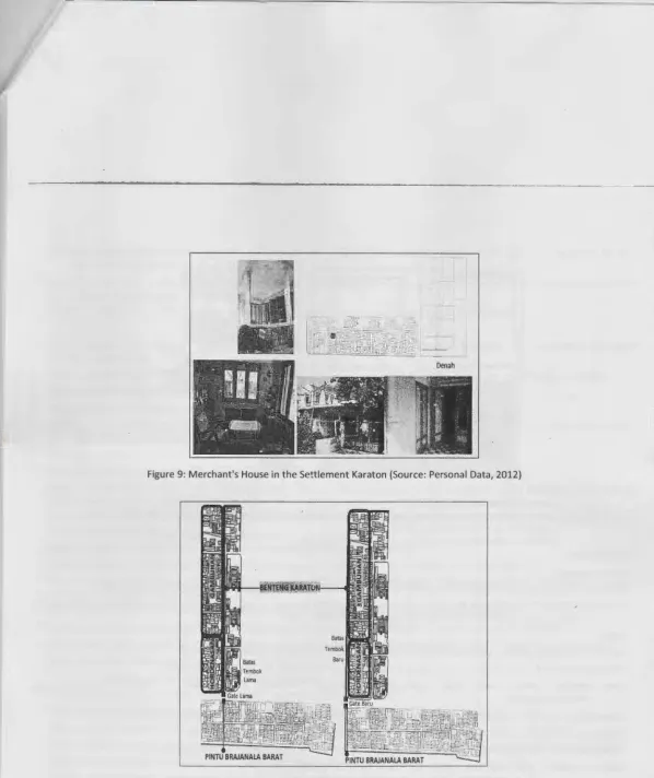 Figure 9: Merchant's House in the Settlement Karaton (Source: Personal Data, 2012) 