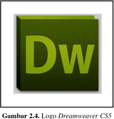 Gambar 2.5. Tampilan Ruang Kerja Adobe Dreamweaver CS5 