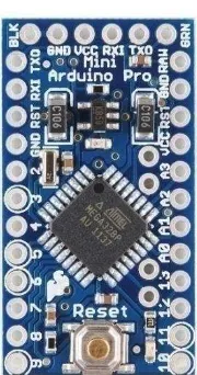 Gambar 2.6 Bentuk Arduino Board Tipe Pro Mini 