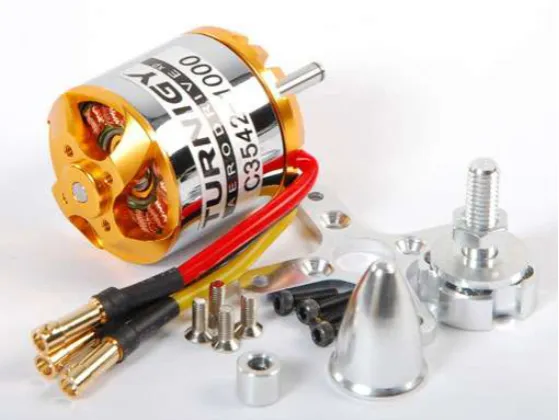 Gambar 2.2 Motor brushless 