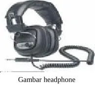 Gambar headphone