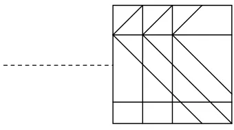 Gambar 2.4 Sistem Diagonal