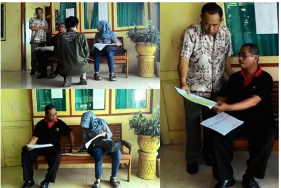 Gambar 3. Proses diskusi dengan key person dan identifikasi potensi wisata di Kecamatan Samigaluh 