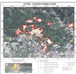 Gambar 1. Hasil Analisis, 2017 (Data Citra Spot 6, 2012) 