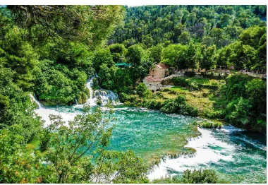 Gambar 2.1. Peta Kawasan Krka National Park 