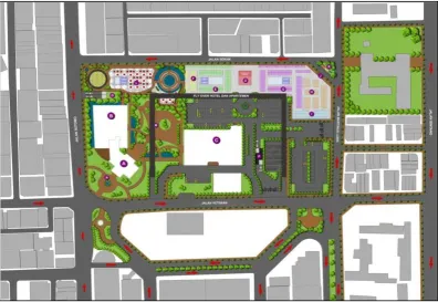 Gambar 5.4 Potongan site A-A dan B-B 