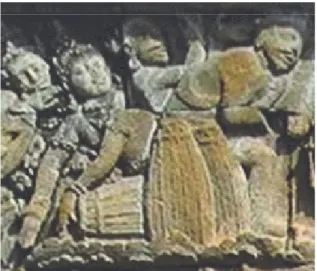 Gambar 1: Padahi relief Candi Borobudur Sumber: koleksi Tropen Museum Relief 
