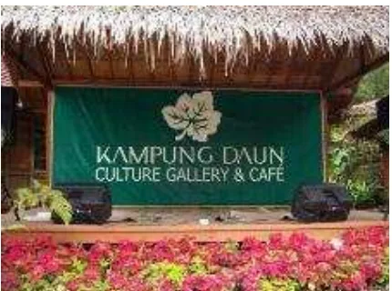 Gambar II.15 Kampung Daun Culture Gallery and Cafe 