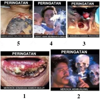 Gambar peringatan bahaya merokok tahun 2014 