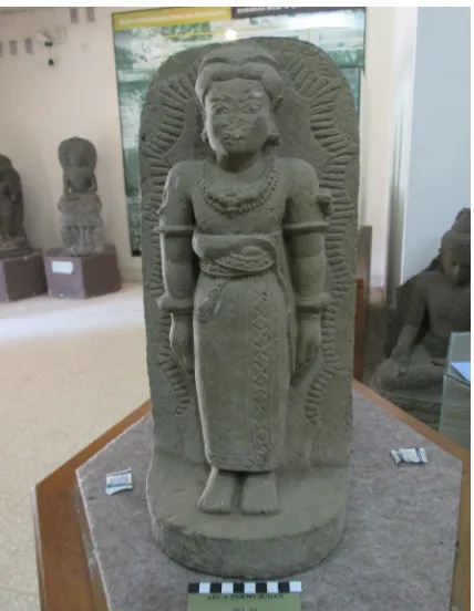 Fig. 14. Pañji figure from Mount Penanggungan (Kunjoro), Museum Prambanan, reg. no. 891