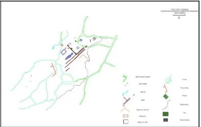 Gambar 1.1 Peta perkembangan data arkeologi Situs Liangan tahun 2008 - 2014