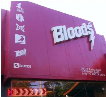 Gambar I.1 Bloods Clothing 