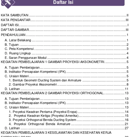 GAMBAR PROYEKSI DAN FABRIKASI RINGAN (LIGHT FABRICATION) 