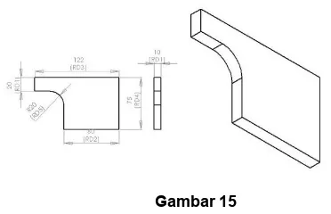 Gambar 15Penyambung Lengan Dinamometer