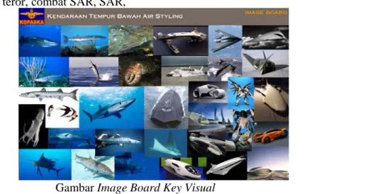Gambar Image Board Key Visual  (Sumber : Pekik Yudhasasmita, 2011) 