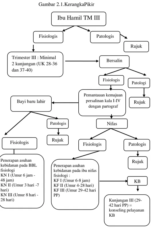 Gambar 2.1.KerangkaPikir Ibu Hamil TM III 