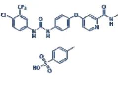 Figure 1. Sorafenib tosylate 