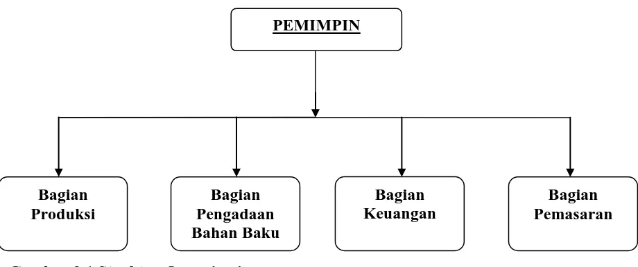Gambar 2.1 Struktur Organisasi  