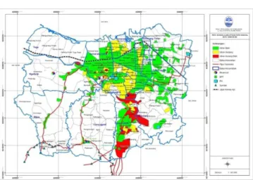 Gambar 2. Peta Kondisi Aliran PDAM Tirta Moedal  Kota Semarang 2015 