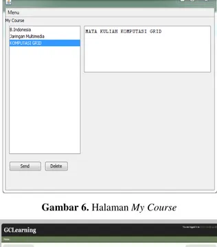 Gambar 5. Proses Check Out  2)  Uji Coba Get Course From Moodle 