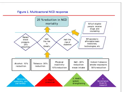 Figure 1. Multisectoral NCD response