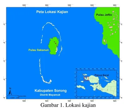 Gambar 1. Lokasi kajian 