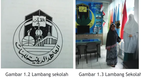 Gambar 1.2 Lambang sekolah  Diniyah Putri