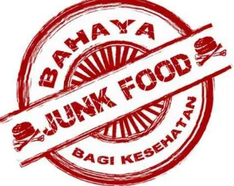 Gambar III.3 Logo Kampanye Bahaya Junk Food Bagi Kesehatan 