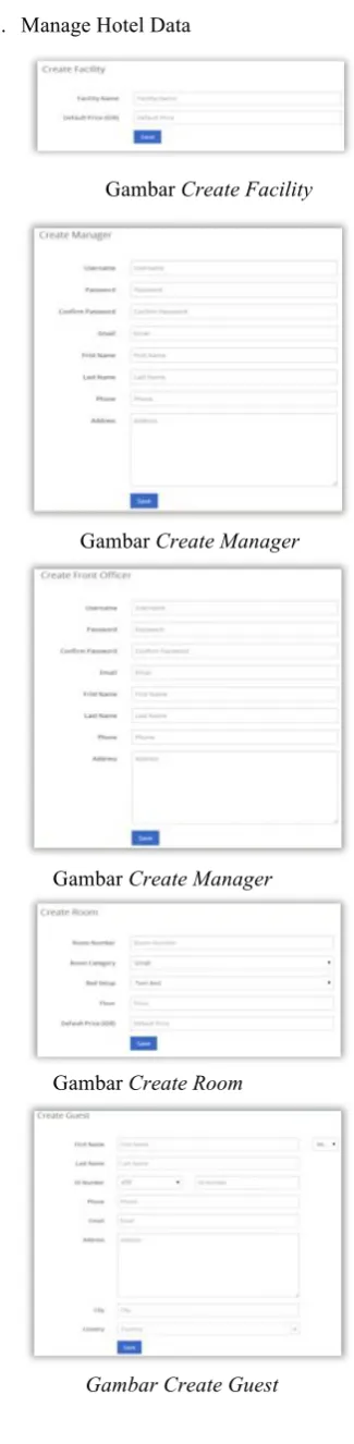 Gambar Create Facility 