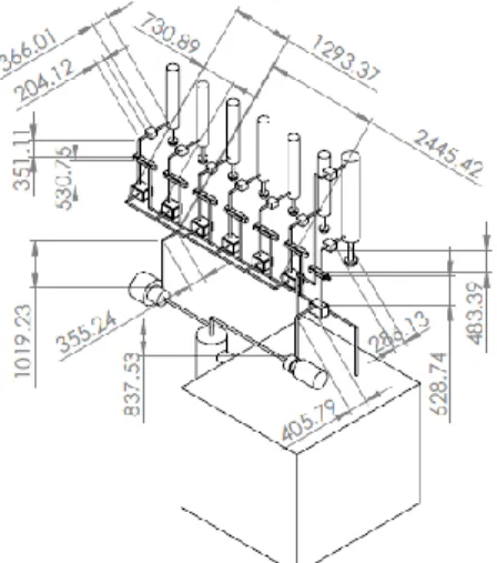 Gambar 4.4 definisi efisiensi silinder hidrolik  Berdasarkan  gambar  4.4  diatas  maka  besar  kapasitas 