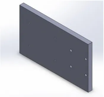 Gambar 4.13 Base Plate 