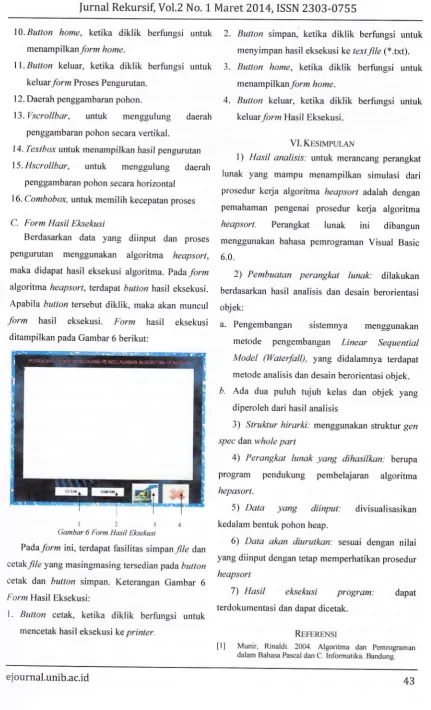 Gambar 6 Form iasil zksekuii 