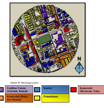 Gambar 20. Peta tata guna lahan 