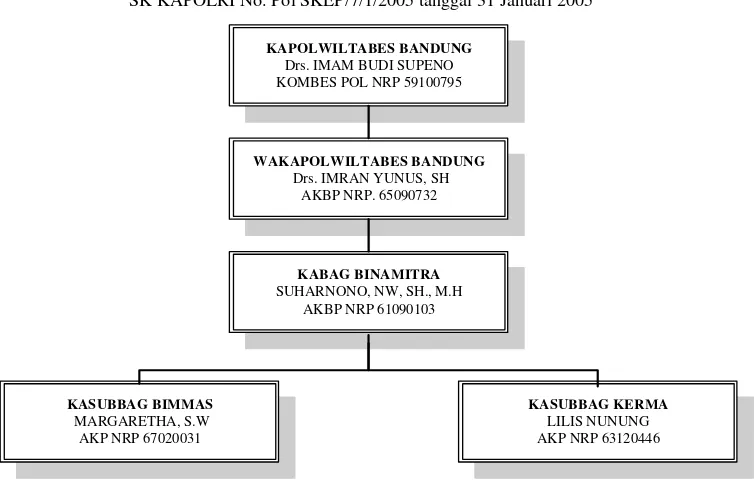 Gambar 3.3STRUKTUR ORGANISASI