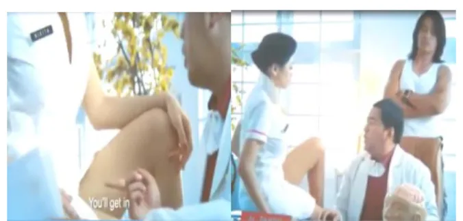 Gambar 6. dialog antara Nikita dan dokter Panji 