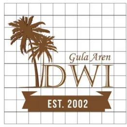 Gambar  4.  Hasil  desain  logo  Gula  Aren  Dwi  versi  black and white 