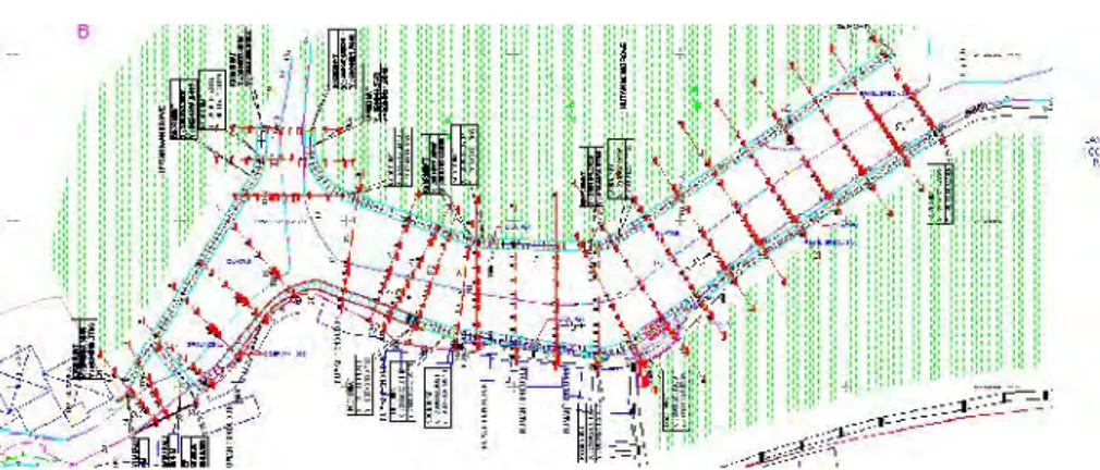 Gambar 4 Potongan Memanjang Proyek Long Storage