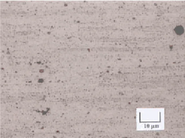 Gambar 7. Struktur mikro dari paduan  Al-Si-Mg setelah perlakuan termal.                   Sumber : http://www.scribd.com/doc/25300537/Makalah-Aluminium 