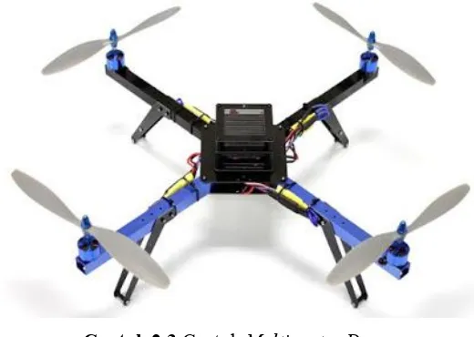 Gambar 2.2 Bentuk Fixed Wing Drone (Sumber: http://www.aerialdatasystems.com) 