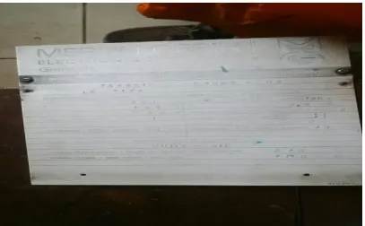 Gambar 2.4 Name Plate Electrostatic Precipitator PLTU Bukit Asam 