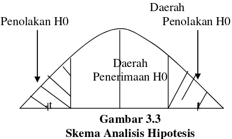 Gambar 3.3 Skema Analisis Hipotesis 