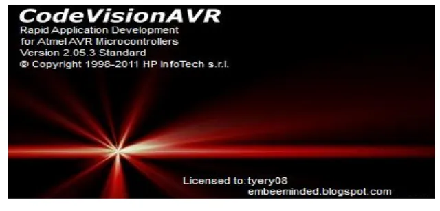 Gambar 2.4 Tampilan Awal Code Vision AVR 