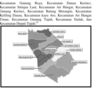 Gambar 1Nama Gunung di Kabupaten Kerinci Dan Kota Sungai Penuh. Sumber: Dokumen Pribadi 