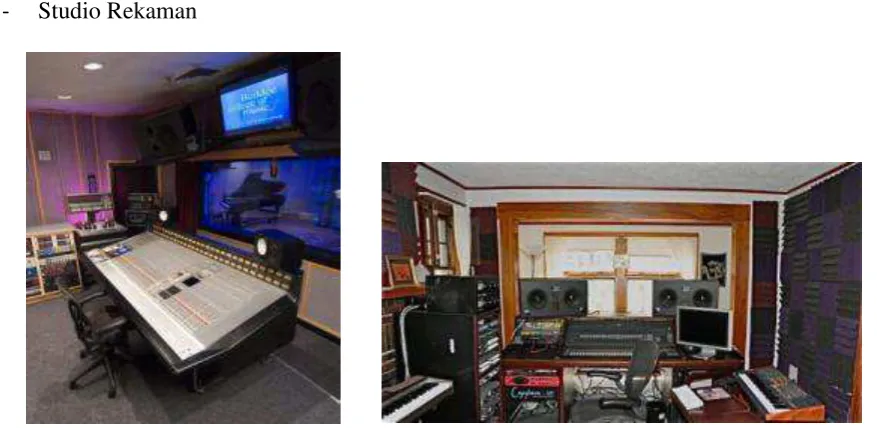 Gambar 2.10. Studio Rekaman 