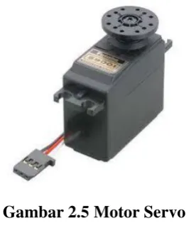 Gambar 2.5 Motor Servo 