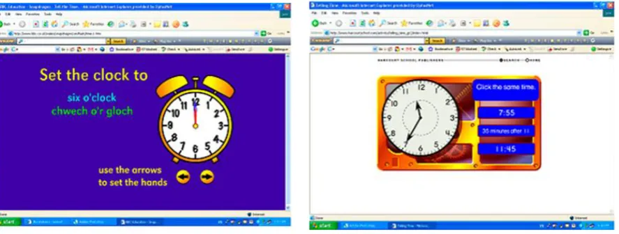 Figure 3. A page from a website “Stop the clock”